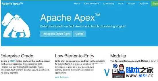 数据流和批量大数据分析技术Apache Apex提升为Apache顶级项目