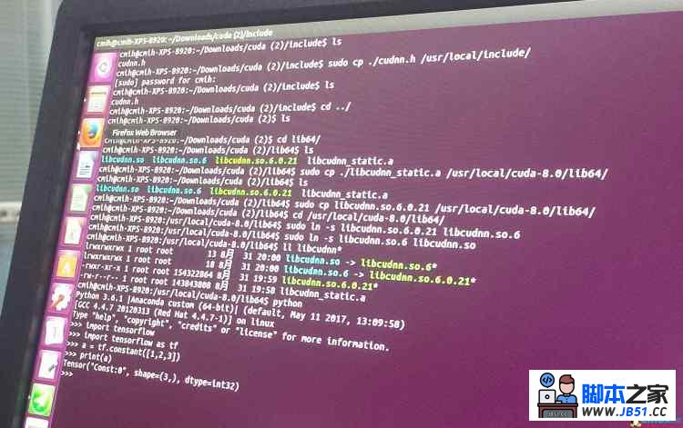 LINUX实操：深度学习环境配置Ubuntu16.04+CUDA8.0+CUDNN5