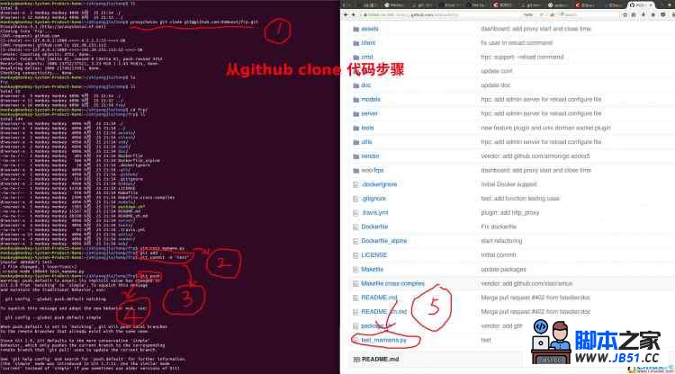 LINUX学习：Ubuntu配置ＧitHub并新建仓库push代码