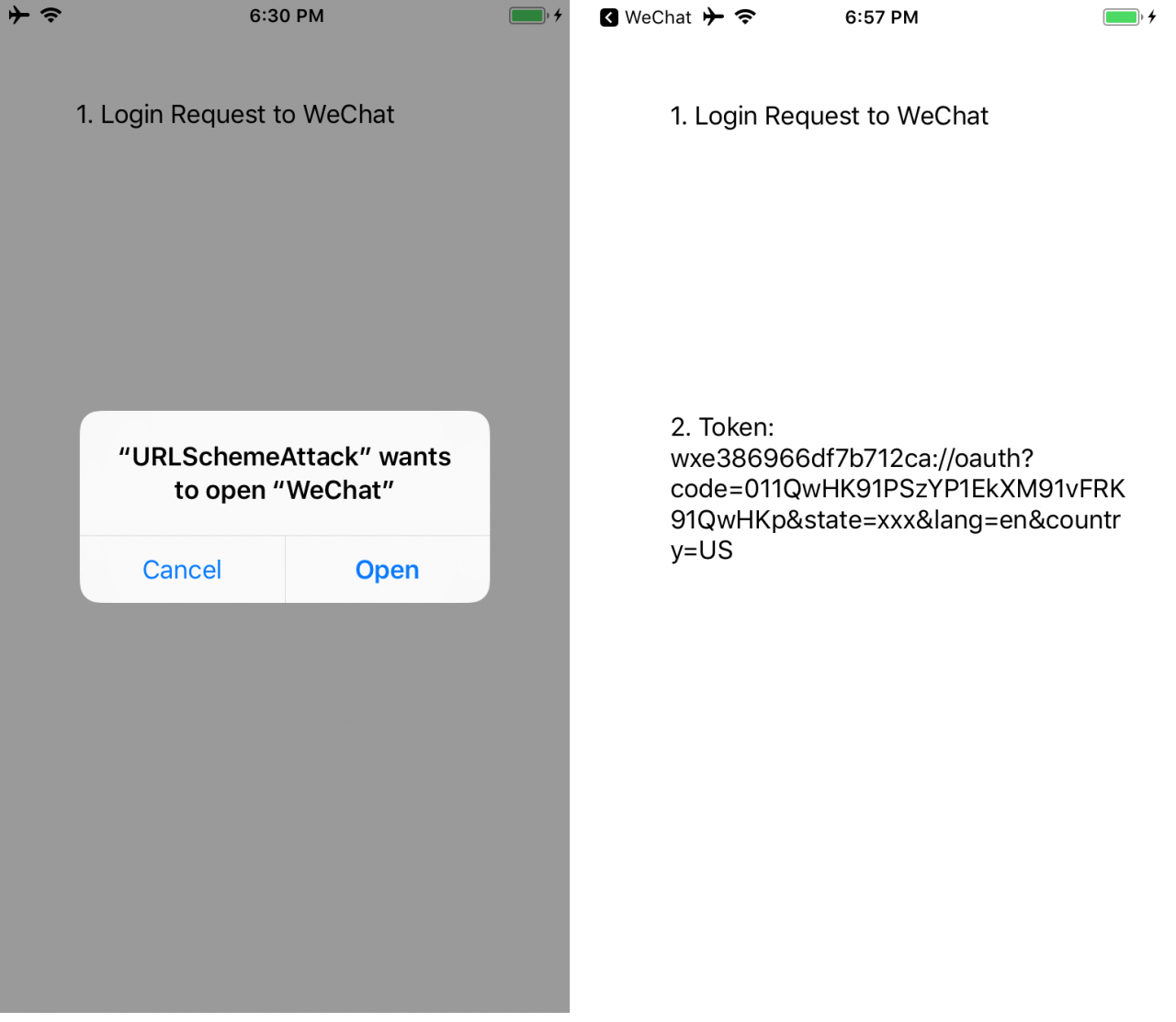iOS URL Scheme劫持