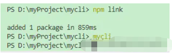 怎么使用node开发一个mycli命令行工具