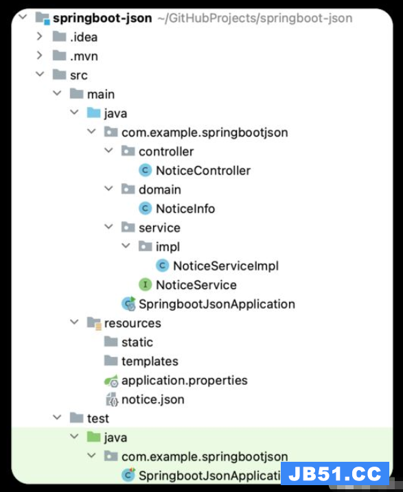 SpringBoot怎么读取资源目录中JSON文件