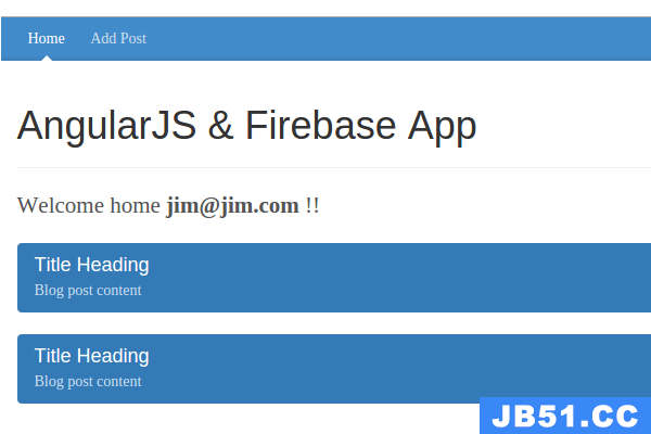 使用 AngularJS 和 Firebase 构建 Web 应用程序：第 5 部分