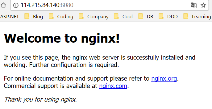 Hello Nginx